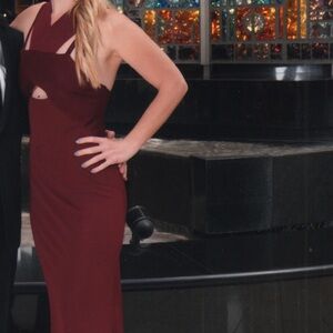 Roberto Cavalli Deep Red Maxi Dress